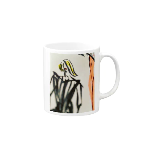 Stylish lady  Mug