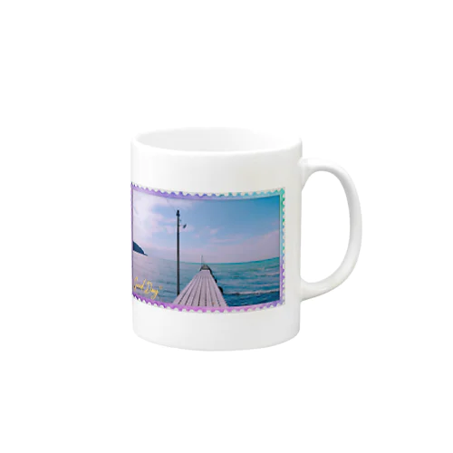 桟橋 Mug