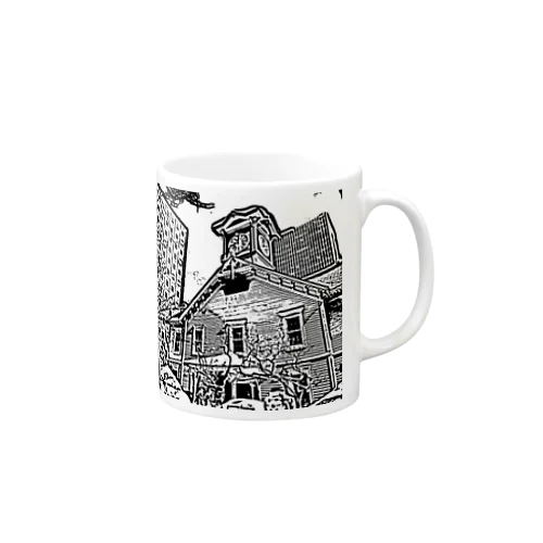 札幌市時計台 Mug