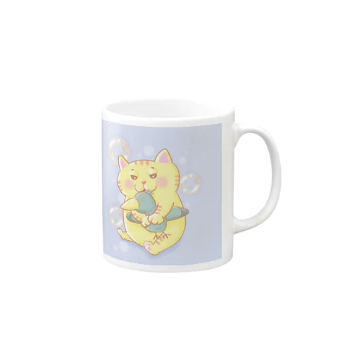 ぬいぐるみとトラ Mug