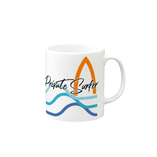 private surfer Mug