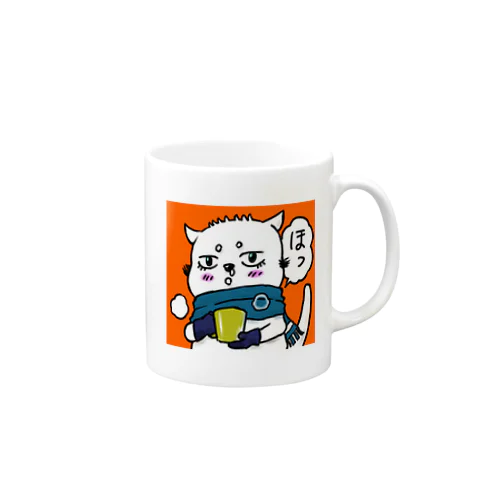 冬は苦手なもみあげカワウソ Mug