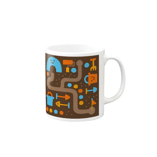 砂遊び Mug