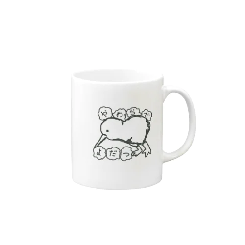 やわらかよだつのロゴ Mug