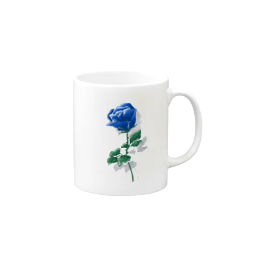 Blue Rose**青い薔薇 マグカップ