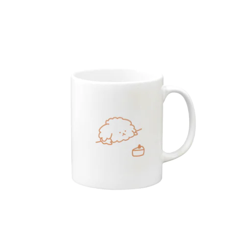 わんことケーキ Mug