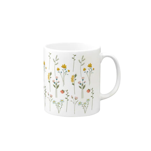 花柄4 Mug