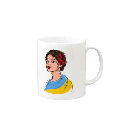 女性 Mug