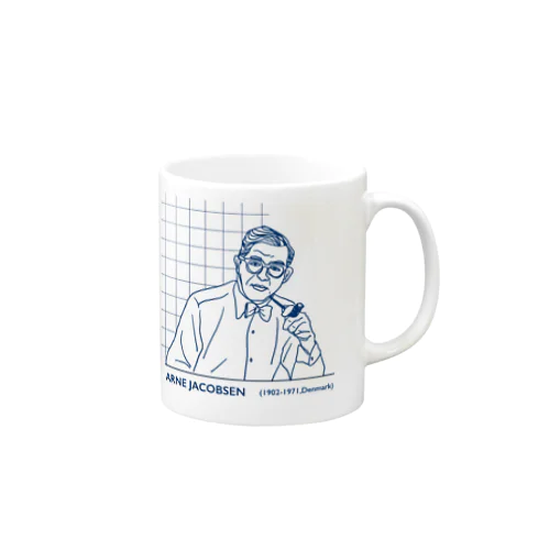 巨匠シリーズ002 ヤコブセン Mug