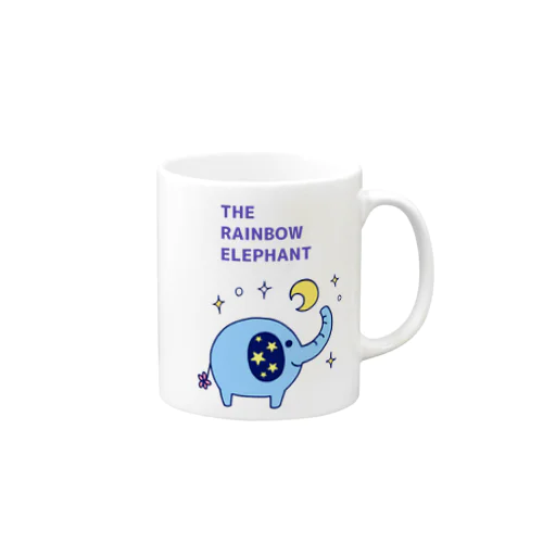 THE　RAINBOW　ELEPHANT マグカップ