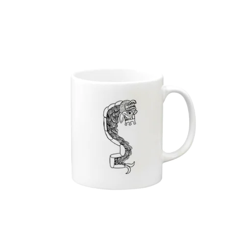 JUNSEN（純仙）古代　 Un dragón　下り Mug