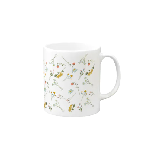 花柄5 Mug