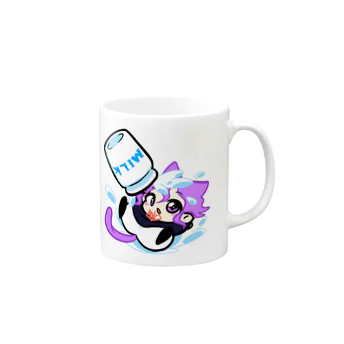 パープルれすぅ【ミルククラッシュ】 Mug
