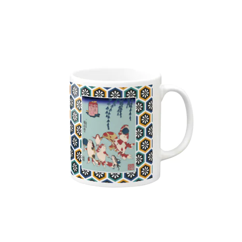 金魚づくし ぼんぼん Mug