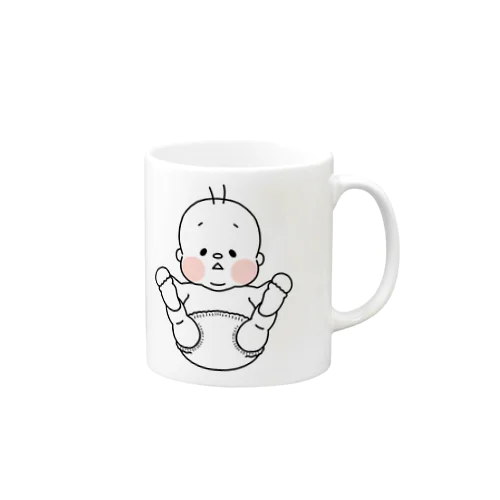 あんよぱっかーん Mug