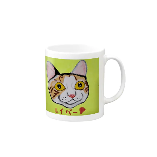 レイバー（三毛猫４） Mug