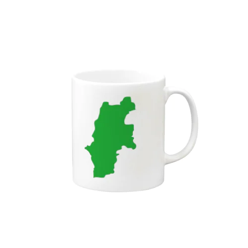 長野県　緑 Mug