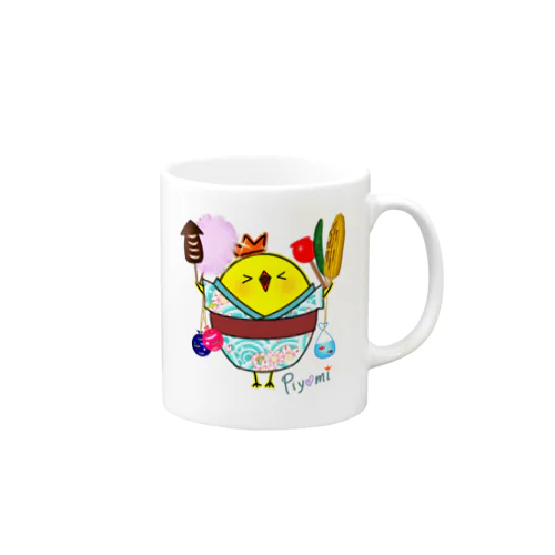 ピヨミちゃん(お祭り) Mug