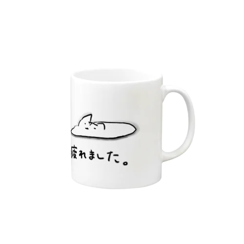 疲れてとけたねこ Mug