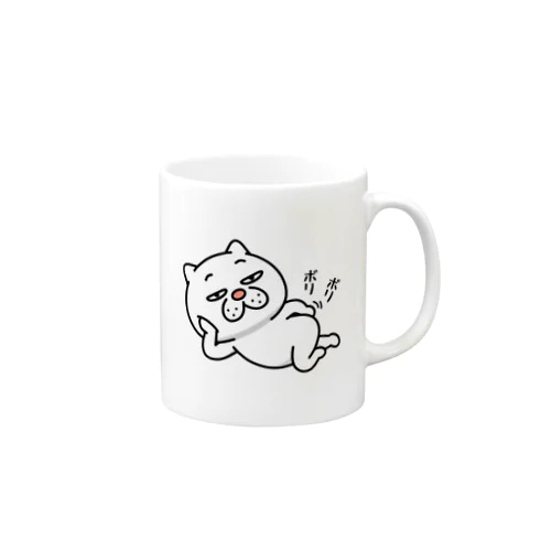 ウザ～～い猫　ボリボリ Mug