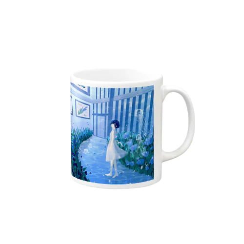 水中花壇 Mug