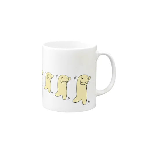 五頭でどうながダンス Mug