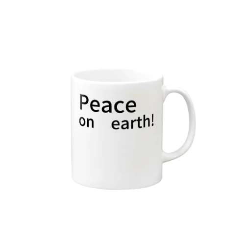 Peace　on　earth! マグカップ