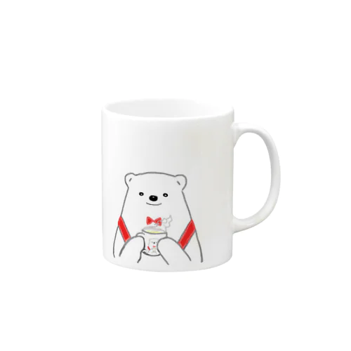 ホッと一息しろくまくんシリーズ Mug