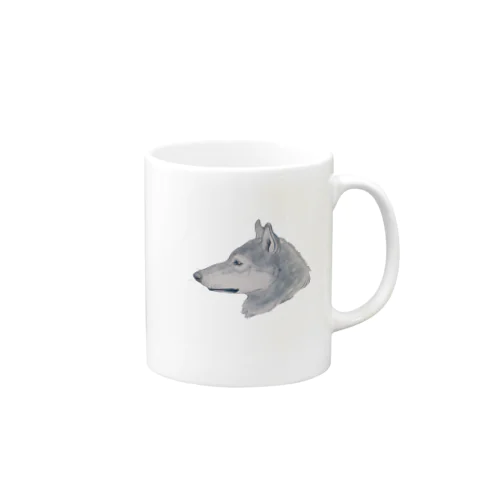 オオカミ マグカップ