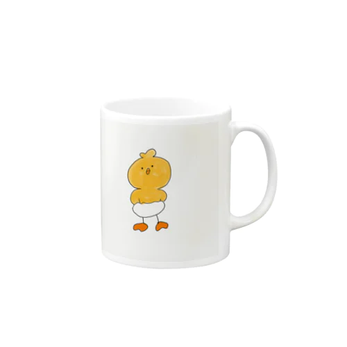 ちょっとイキってるヒヨコ Mug