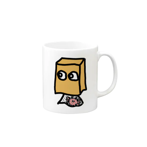 かみぶくろとカニ Mug