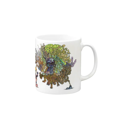 宇宙怪獣との遭遇 Mug