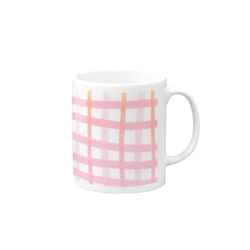 パグさんのチェック Mug