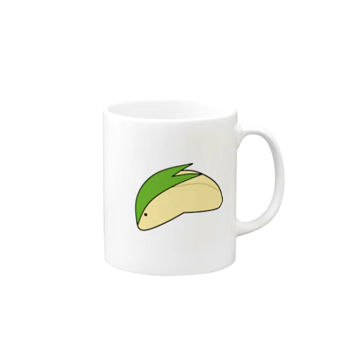 あおりんごうさぎ Mug