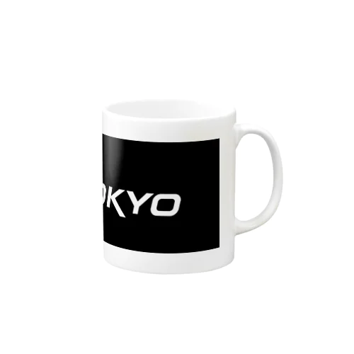 57☆TOKYO【黒背景ロゴver】 Mug