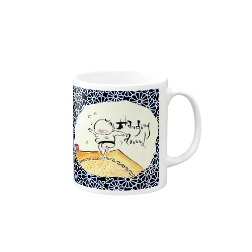 関取シリーズ Mug