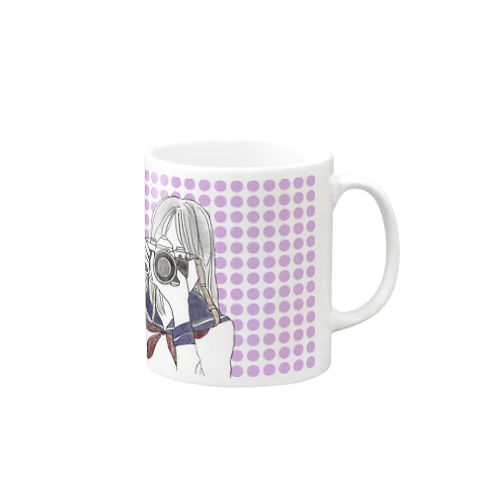 カメラ女子 Mug