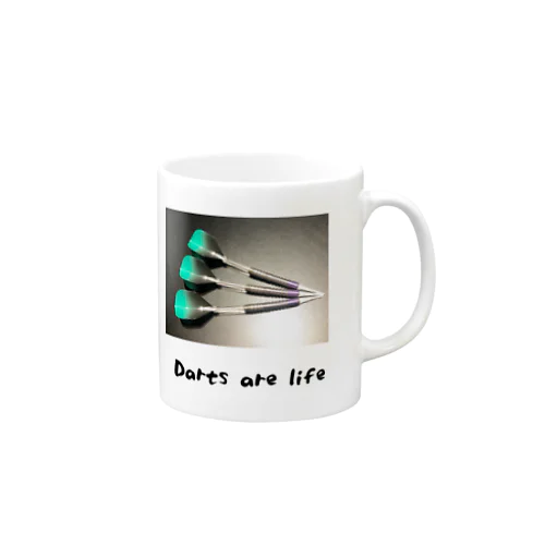 darts are life Mug