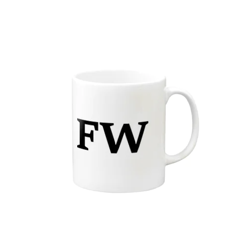 フォワード（FW）（パワーワードシリーズ010） マグカップ