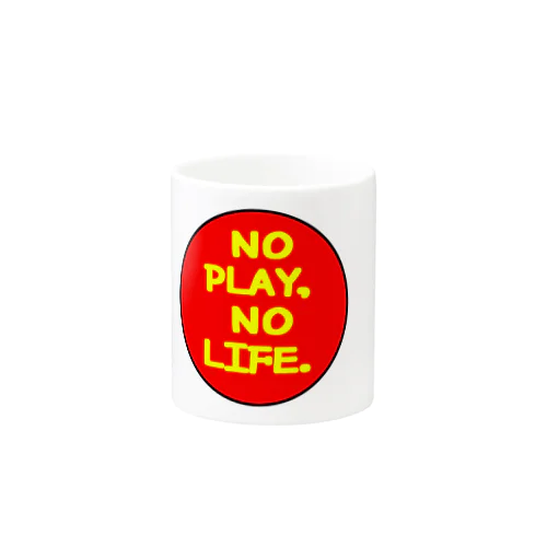 NO PLAY, NO LIFE. R② マグカップ