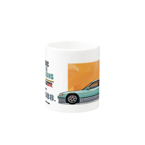 車のマグ（ライムグリーン） Mug