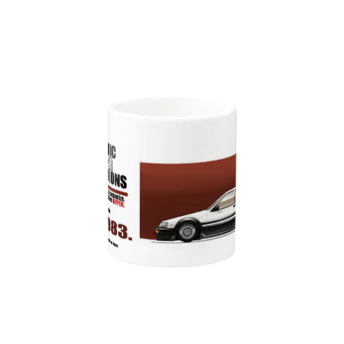 車のマグ（ホワイトツートン） Mug