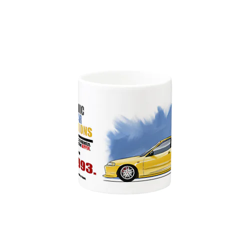 車のマグ（イエロー） Mug