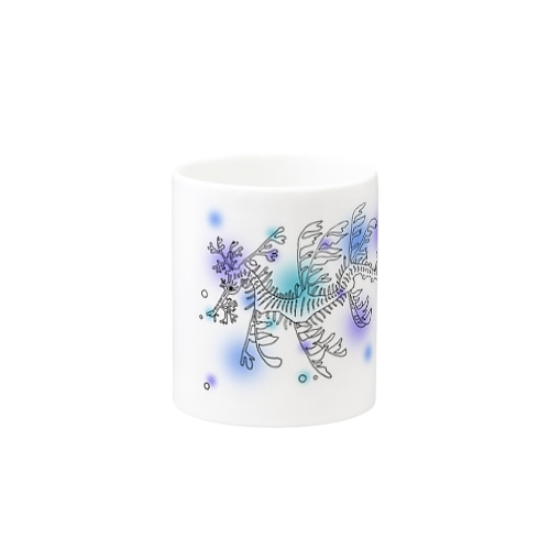 リーフィーシードラゴン　ポワポワ付き Mug