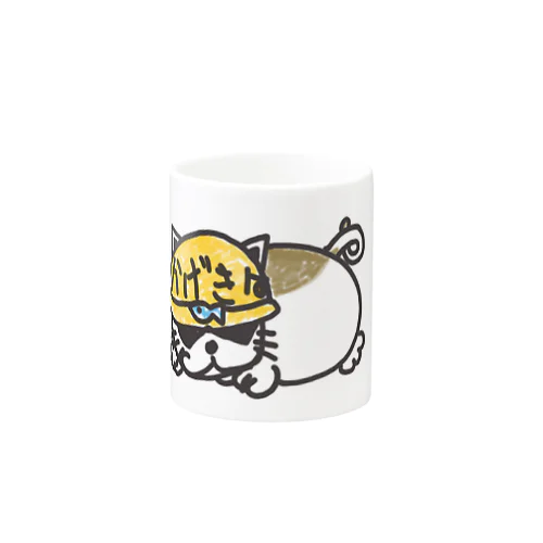 過激にゃ Mug