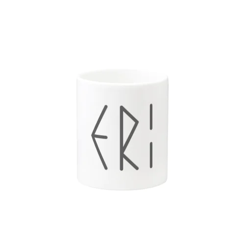 カナクギフォント「ERI」 Mug