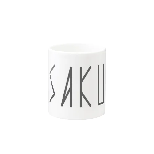 カナクギフォント「SAKU」 マグカップ