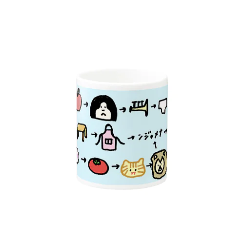 げきむずしりとり Mug