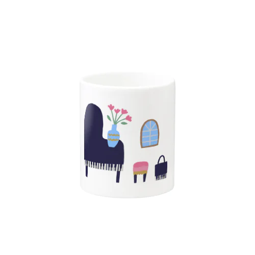 グランドピアノのある部屋 Mug