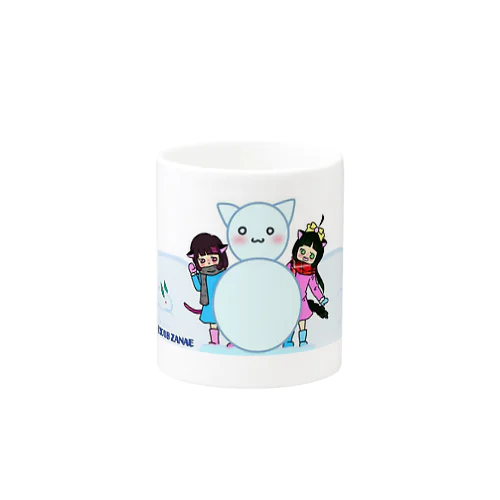 ゆゆりり雪遊び Mug